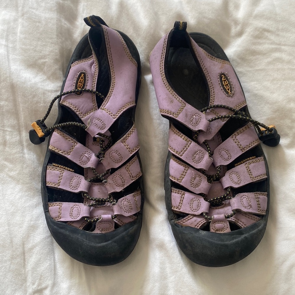 Keen purple sandals